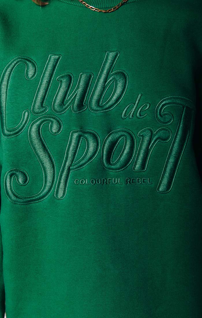 Sweater Club Sport grün