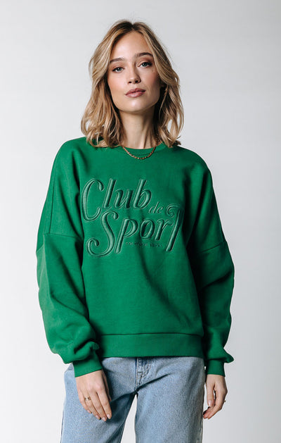 Sweater Club Sport grün