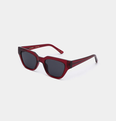 Sonnenbrille Kaws Rot Transparent