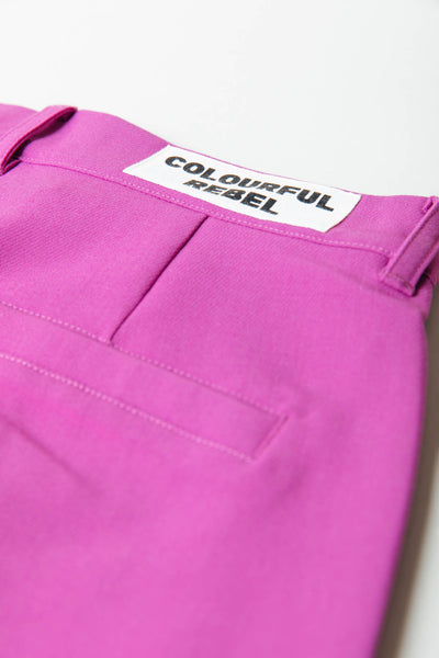 colourful-rebel-stoffhose-rus-pintuck-pink-detail