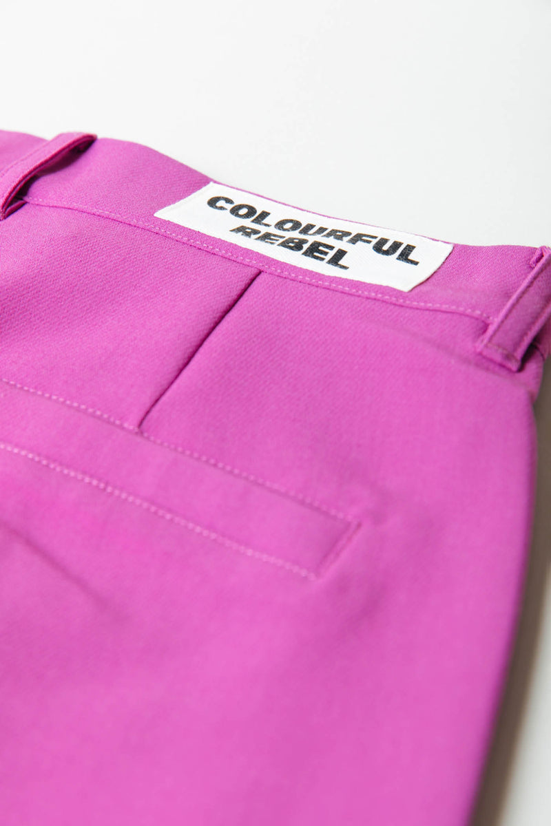 colourful-rebel-stoffhose-rus-pintuck-pink-detail