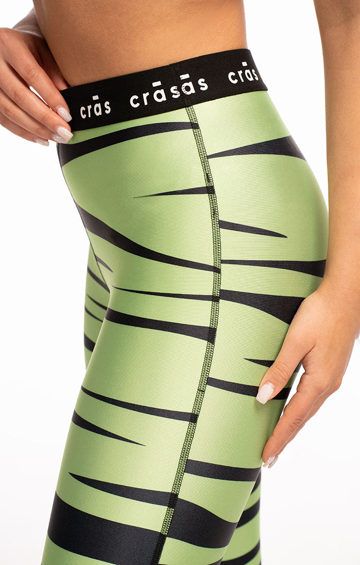 Leggings Tiger Green