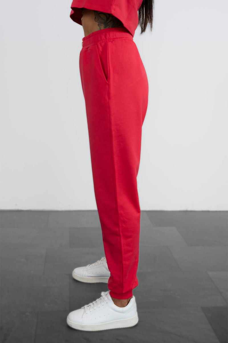 gianni-kavanagh-damen-jogger-relaxed-fit-rot-seite