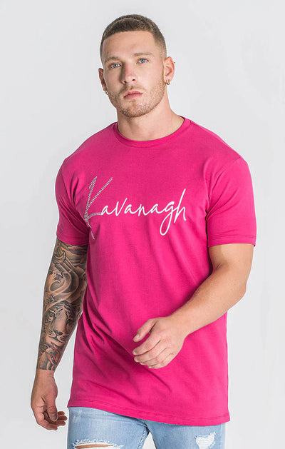 Herren T-Shirt Pink Thunder