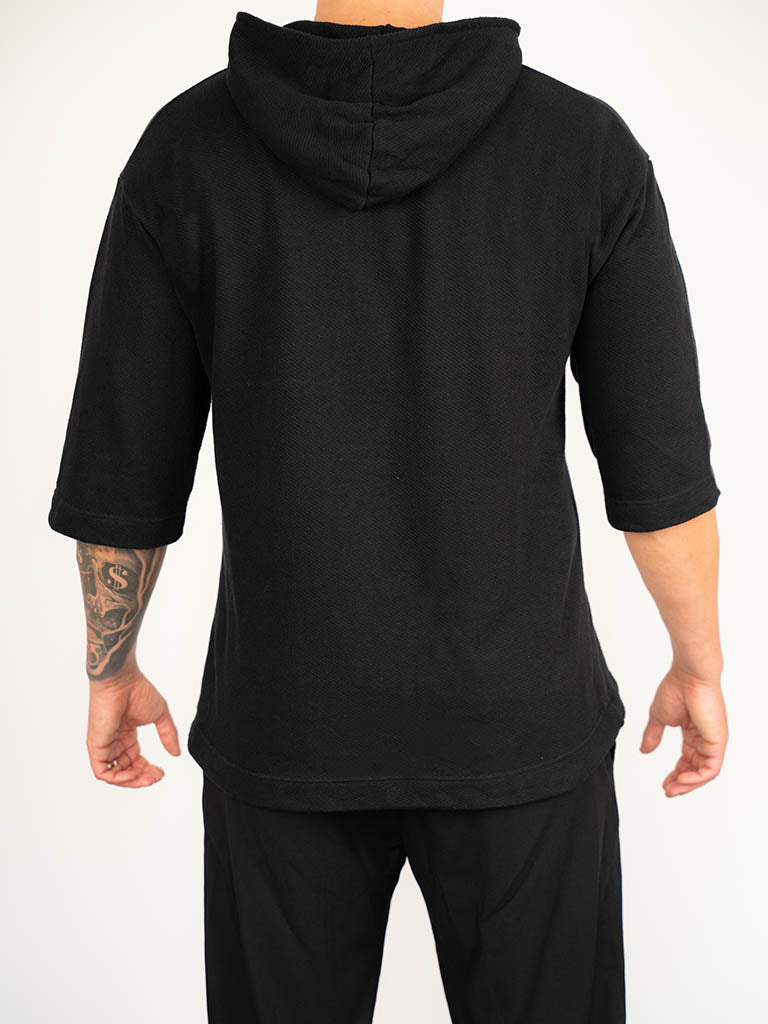 herren-sommer-hoodie-shirt-schwarz