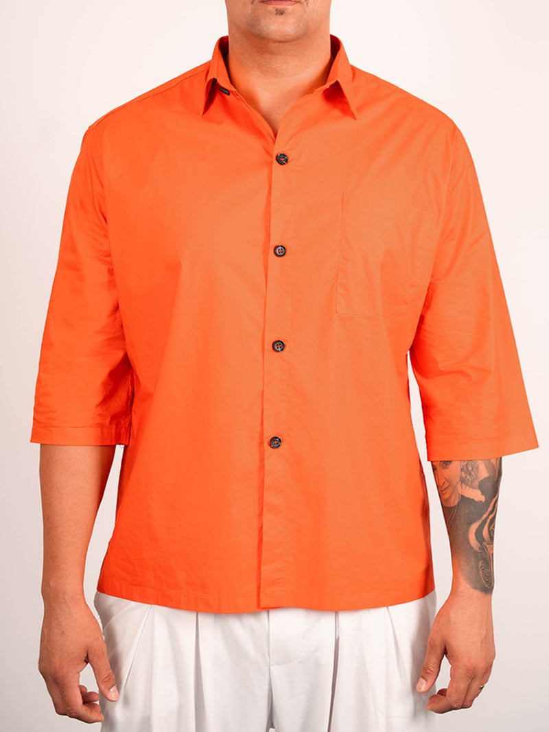 herren-sommerhemd-oversized-orange