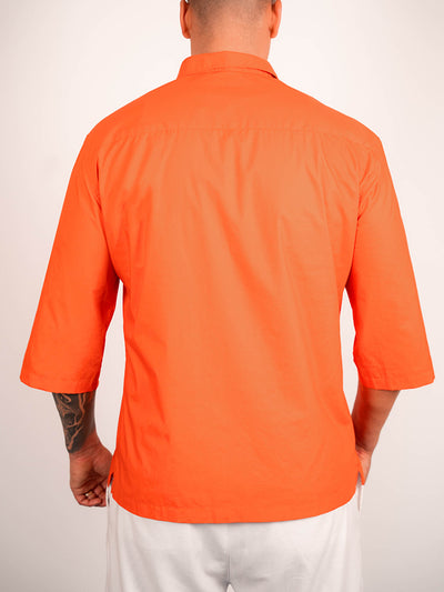 herren-sommerhemd-oversized-orange