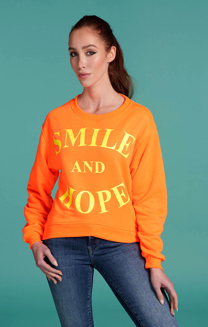 Damen Sweater Smile and Hope