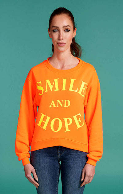 Damen Sweater Smile and Hope