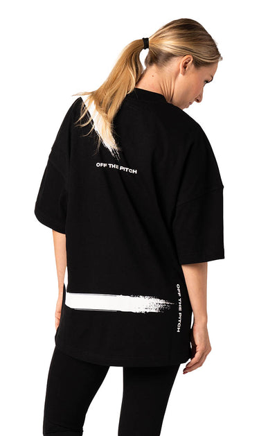 off-the-pitch-damen-t-shirt-schwarz-oversized-directions-ruecken