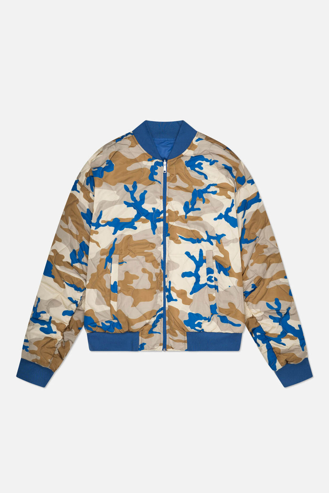 Bomberjacke Fahrradjacke Camouflage Bomberjacke Reversible