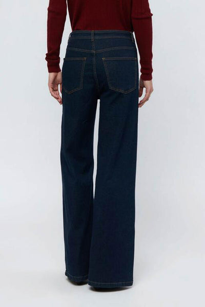 Jeans Dunkelblau Elegant Flare